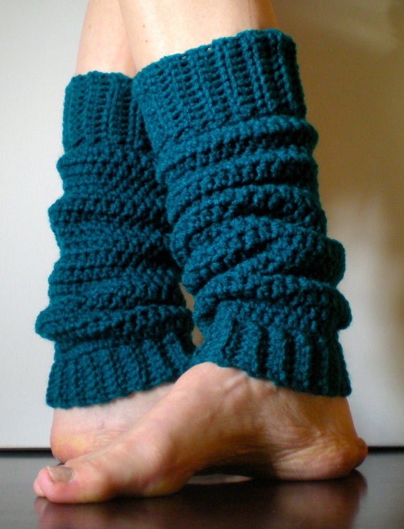 Crochet Yoga Leg Warmers on Luulla